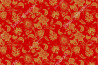 Red floral chines pattern