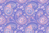 Pink, purple paisley pattern