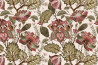 Floral pattern with big stylized flowers